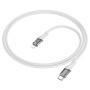 Data Cable Hoco U111 Transparent discovery edition Type-C to Lightning