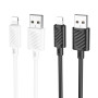 Data Cable Hoco X88 Gratified Lightning 2.4A 1m