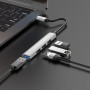 USB-C HUB Hoco HB26 4in1 adapter (Type-C to USB3.0+USB2.0*3)
