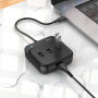 USB-C HUB Hoco HB31 Easy 4-in-1 converter (Type-C to USB3.0+USB2.0*3) 0.2m
