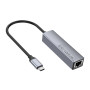 USB-C HUB Hoco HB34 Easy link Gigabit network (Type-C to USB3.0*3+RJ45)