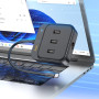 USB-C HUB Hoco HB35 Easy link 4-in-1 100 Mbps Ethernet (Type-C to USB2.0*3+RJ45) (L=0.2M)