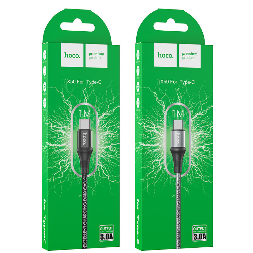 Data Cable Hoco X50 Excellent Type-C 1m
