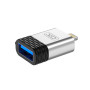 Перехідник OTG XO NB186 Lightning to USB adapter