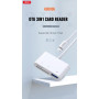 HUB XO HUB006 3in1 Lightning to USB+SD+TF