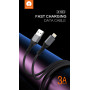 Data Cable Lightning WUW X183 3.0A 1m