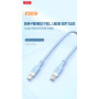 Data Cable XO Type-C to Type-C NB208B Liquid Silicone 60W Швидка зарядка 1m