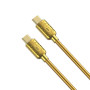 Data Cable Type-C to Type-C XO NB-Q217B 60W Gold Series Швидка зарядка