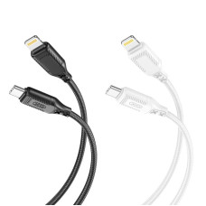 Data Cable Type-C to Lightning XO NB-Q236A Braided 27W