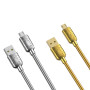 Data Cable XO NB216 2.4A Micro Gold series 1m