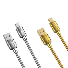 Data Cable XO NB216 2.4A Type-C Gold series 1m