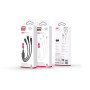Data Cable XO NB230 Rock series 2.4A 3in1 Micro+Lighting+Type-C