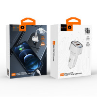 Автомобільний зарядний пристрій WUW C281 PD30W+QC3.0