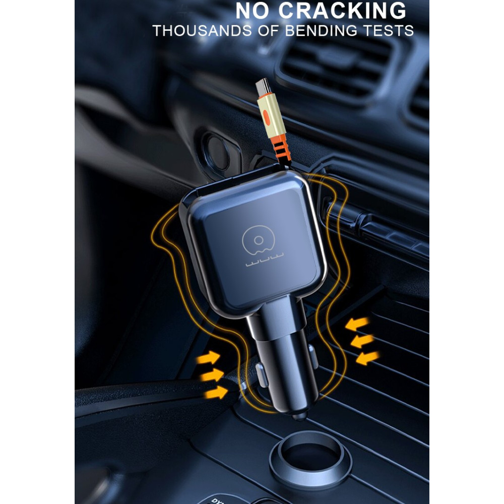 Автомобільний зарядний пристрій WUW C229 PD45W Type-C