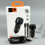 Автомобільний зарядний пристрій WUW T103C PD30W+QC3.0 Type-C to Type-C