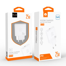 Мережевий зарядний пристрій WUW C216 GaN PD25W