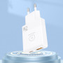 Мережевий зарядний пристрій WUW C217 GaN PD25W+QC3.0