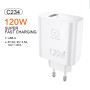 Мережевий зарядний пристрій WUW C234 120W