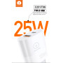 Мережевий зарядний пристрій WUW C251 PD25W+QC3.0