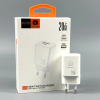 Мережевий зарядний пристрій WUW C293 PD20W+QC3.0