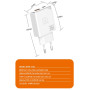 Мережевий зарядний пристрій WUW C303 PD30W+QC3.0
