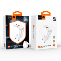 Мережевий зарядний пристрій WUW C276 PD20W+QC3.0