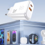 Мережевий зарядний пристрій WUW C276 PD20W+QC3.0