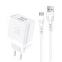 Мережевий зарядний пристрій WUW T92 2.4A Micro