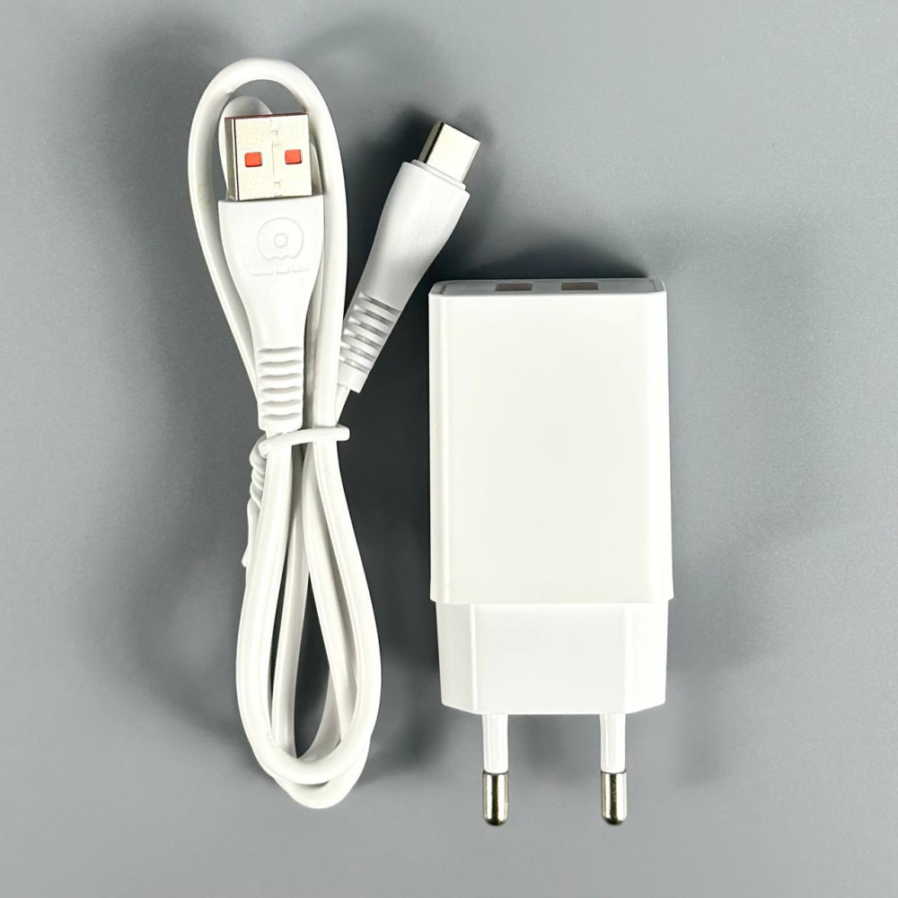 Мережевий зарядний пристрій WUW T55 2.4A Type-C