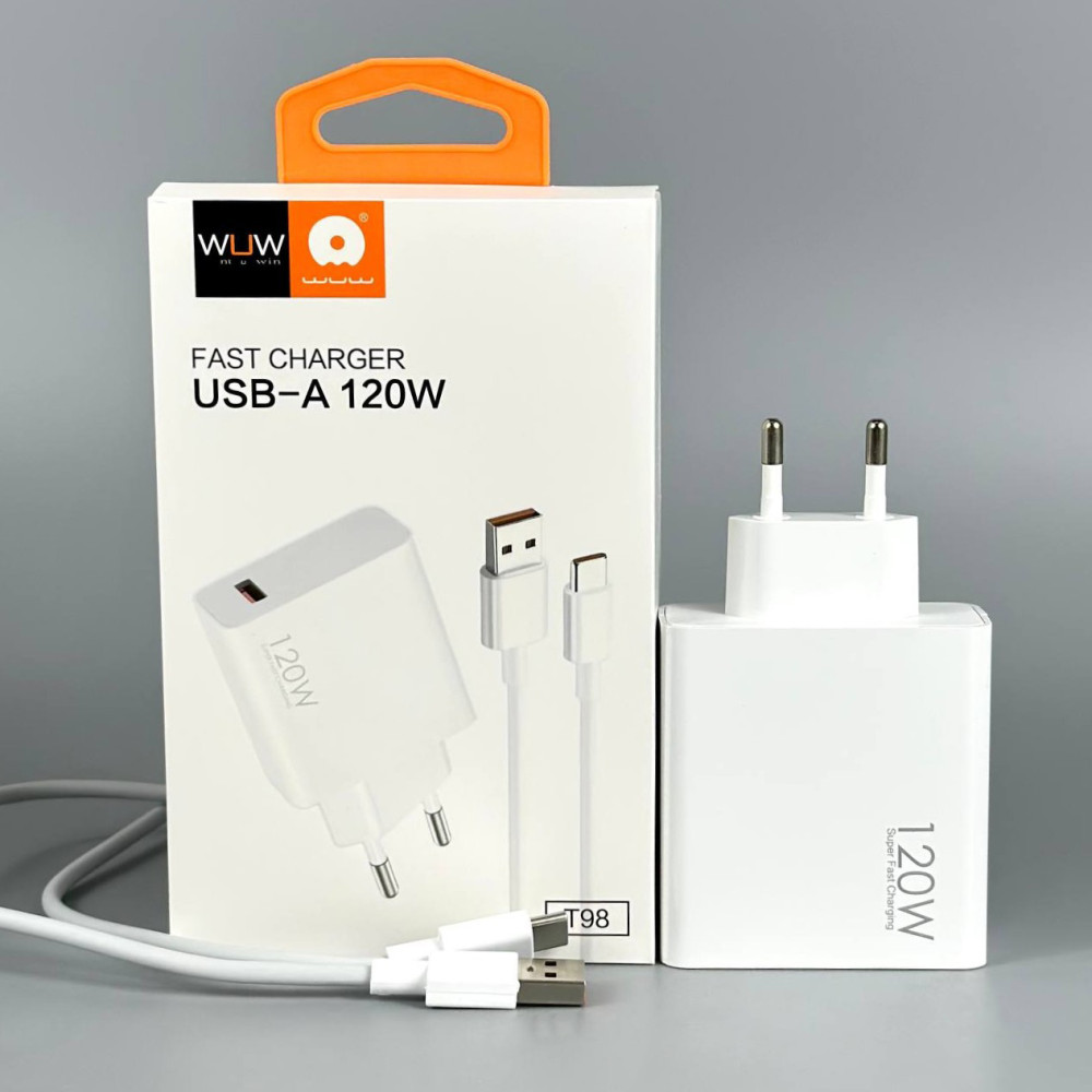 Мережевий зарядний пристрій WUW T98 120W Type-C