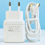 Мережевий зарядний пристрій WUW T63 GAN PD30W Type-C to Type-C