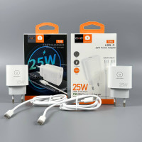 Мережевий зарядний пристрій WUW T86 PD25W Type-C to Type-C