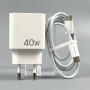 Мережевий зарядний пристрій WUW T108 PD40W Type-C to Type-C