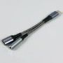 Перехідник WUW X238 2in1 Type-C male to Type-C+3.5mm female