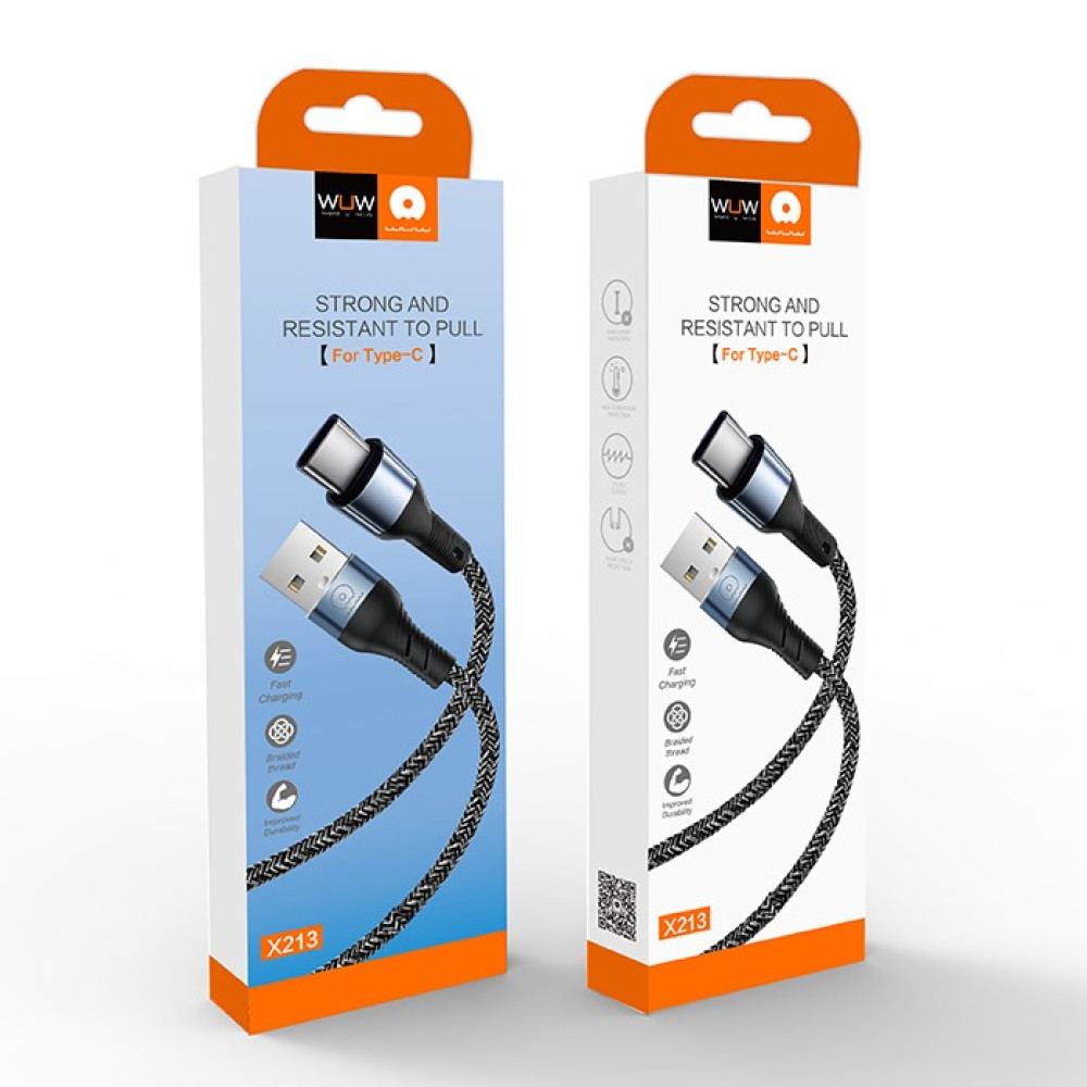 Data Cable WUW X213 Type-C 1m