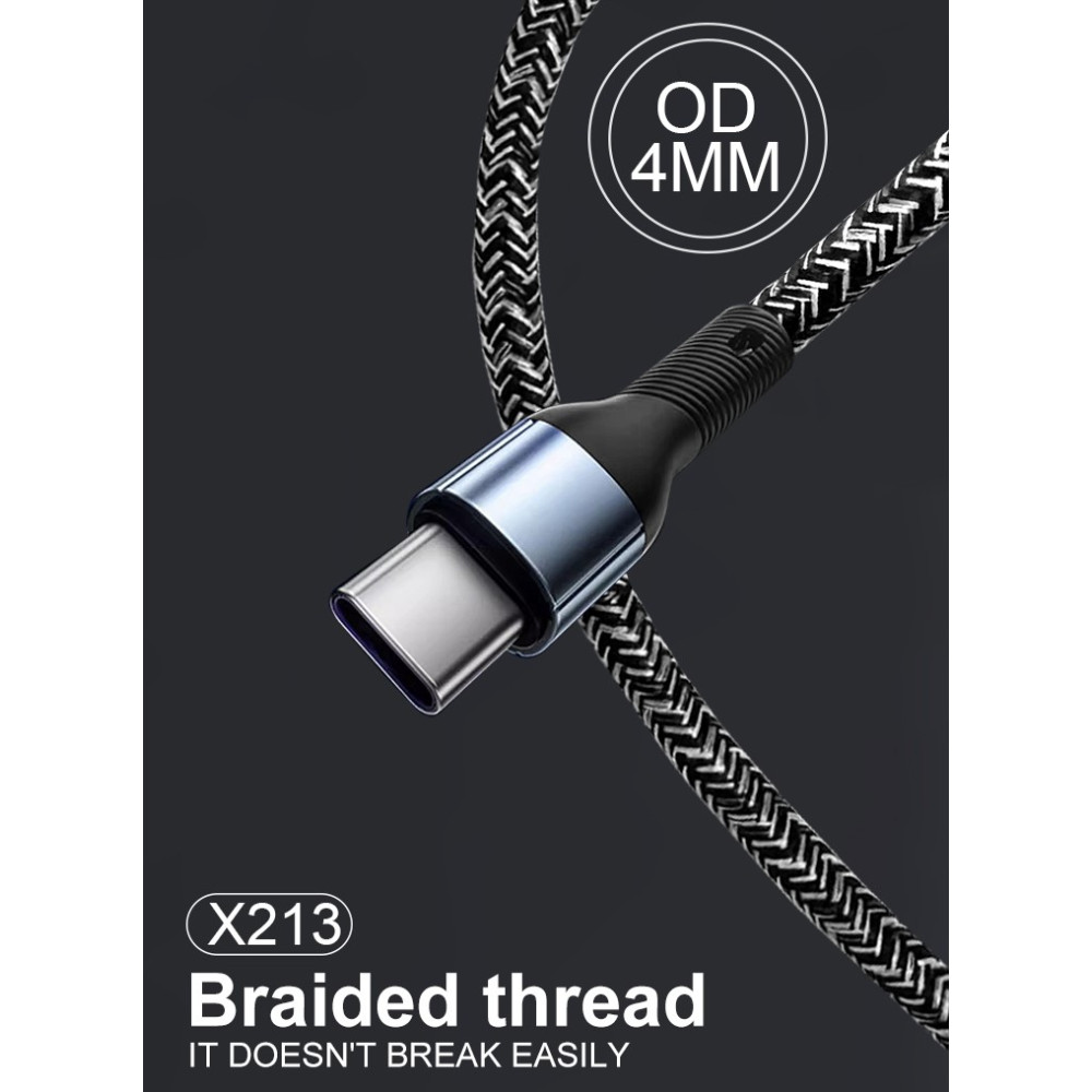 Data Cable WUW X213 Type-C 1m