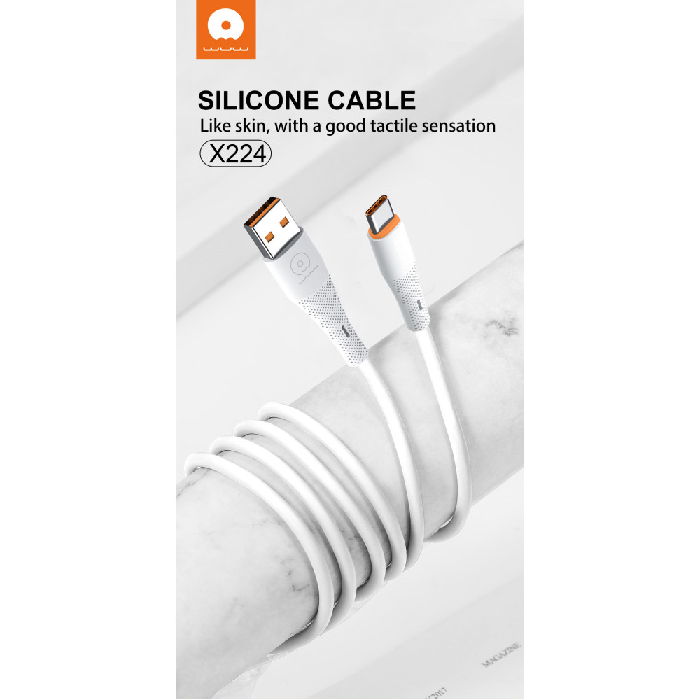 Data Cable WUW X224 Type-C 2.4A 1m