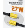 Data Cable WUW X199 Type-C to Lightning 27W 1m