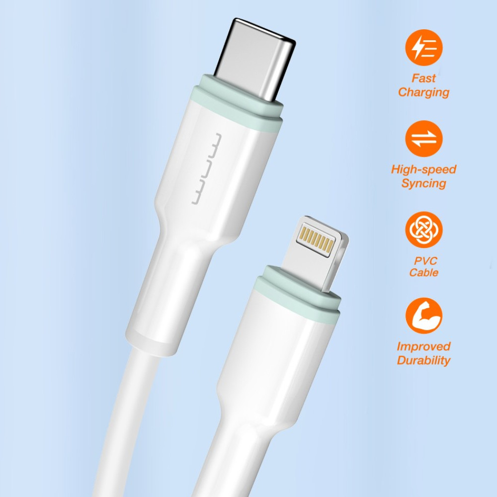 Data Cable WUW X206 Type-C to Lightning 20W 1m