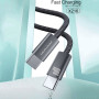 Data Cable WUW X216 Type-C to Type-C 100W 1.5m