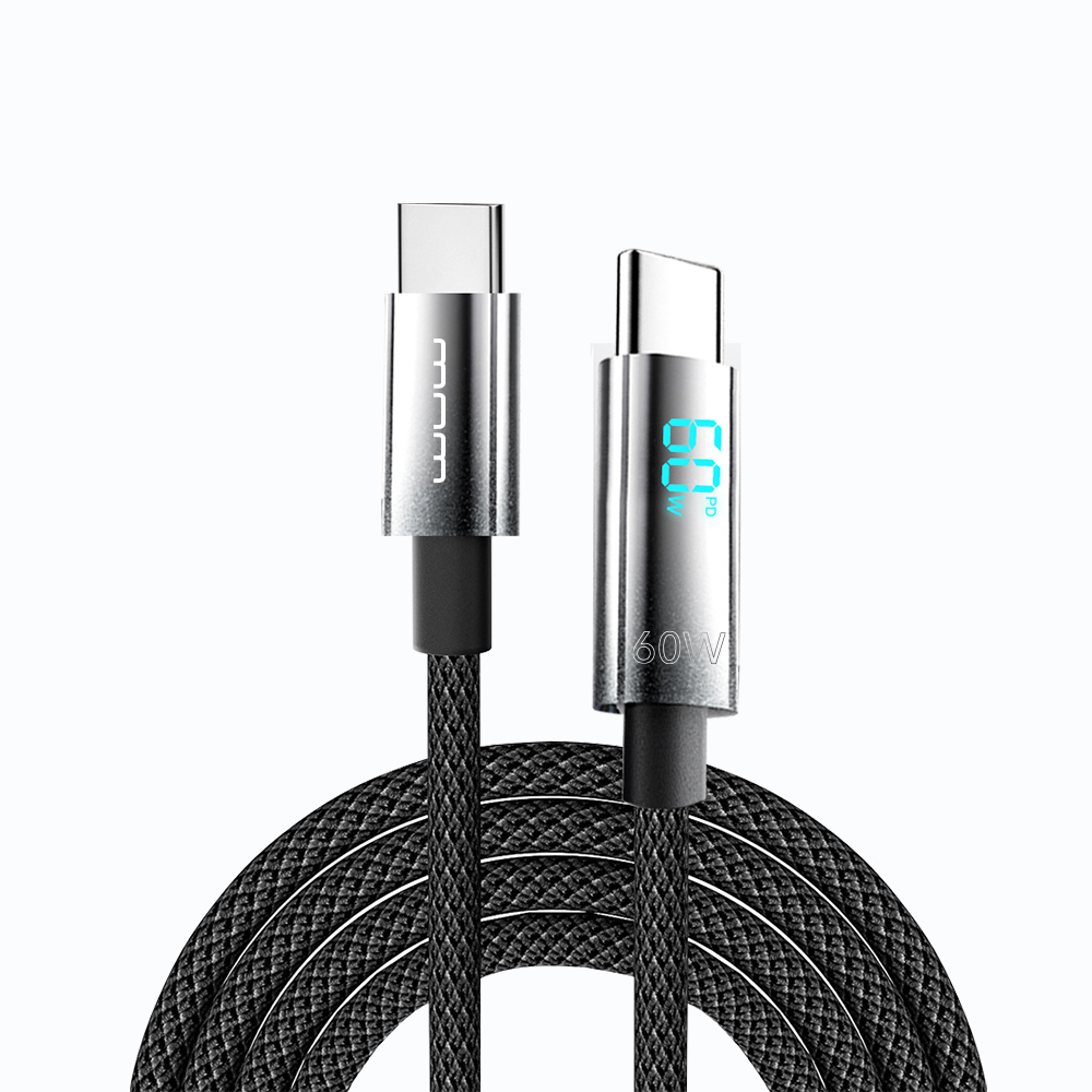 Data Cable WUW X214 Type-C to Type-C 60W 1m