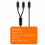 Data Cable WUW X220 2in1 Type-C+Type-C to Lightning 1.2m