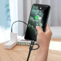 Data Cable WUW X194 2in1 Type-C+Type-C to Lightning 1m