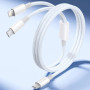 Data Cable WUW X223 2in1 Type-C+Type-C to Lightning 1.2m