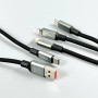 Data Cable WUW X222 5in1 Lighning+2Type-C to Type-C+USB 1.2m