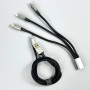 Data Cable WUW X222 5in1 Lighning+2Type-C to Type-C+USB 1.2m