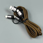 Data Cable WUW X227 4in1 Lighning+Type-C to Type-C+USB 1.5m