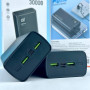 УМБ Power Bank WUW Y118 30000mAh PD20W+QC3.0 22.5W 2USB+Micro+Type-C LED display Швидка зарядка