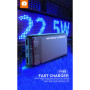 УМБ Power Bank WUW Y119 10000mAh PD 22.5W 2USB+Type-C Швидка зарядка LCD display 