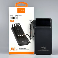 УМБ Power Bank TUGII WUW Y100 10000mAh PD22.5W (with cable Type-C+Micro+Lightning+USB)